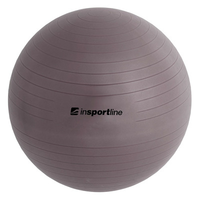 Minge aerobic Top Ball, 45cm, gri, pompa inclusa