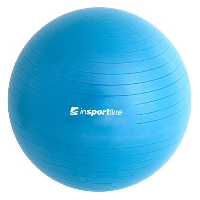 Minge aerobic Top Ball, 55cm, albastru, pompa inclusa