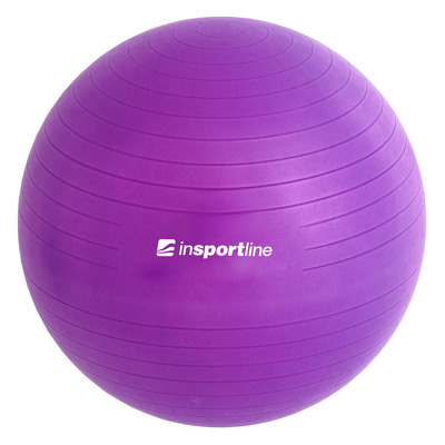 Minge aerobic Top Ball, 55cm, mov, pompa inclusa