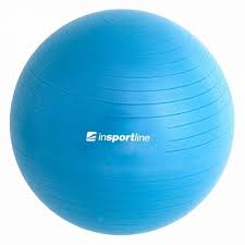 Minge aerobic Top Ball 75cm, albastru