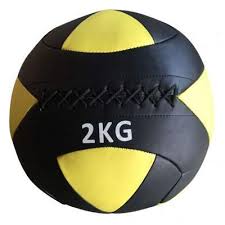 Minge crossfit pentru perete Wallball, 2kg, Rega fitness