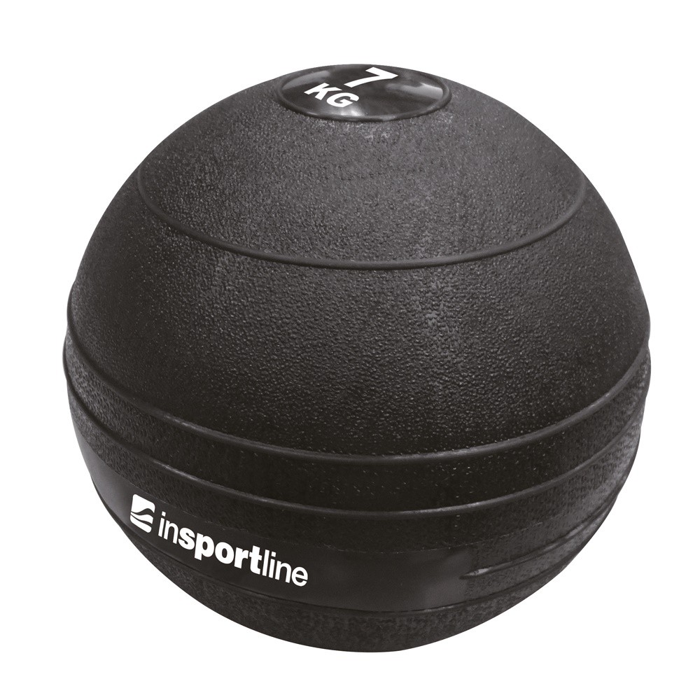 Minge exercitii crosffit Slam Ball, 7 kg, Insportline