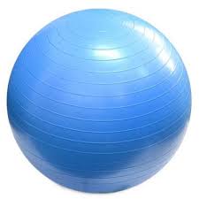 Minge fitness 26 cm Over Ball, albastru, Master Sport