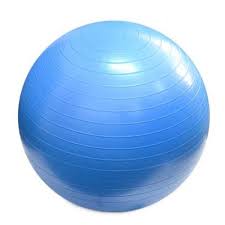 Minge fitness 55 cm Super Ball, albastru, Master Sport