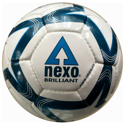 Minge fotbal de competitie. Nexo Brilliant, alb, marimea 4