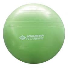 Minge gimnastica PVC verde, Schildkrot-Fitness