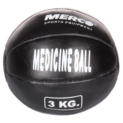 Minge medicinala din piele, 3kg, negru