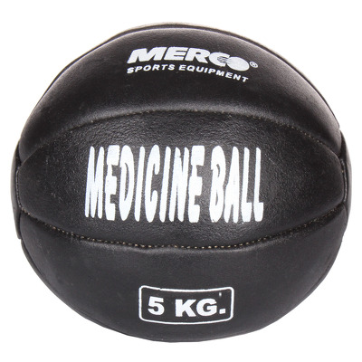 Minge medicinala din piele, 5kg, negru