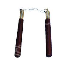 Nunchaku lemn