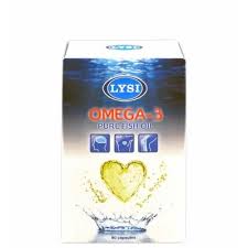 Omega 3 cu ulei pur de peste, 80 capsule, Lysi