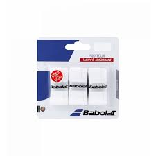 Overgrip racheta tenis, Pro Tour X3, alb