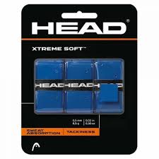 Overgrip racheta tenis XtremeSoft, set 3 bucati, albastru, Head