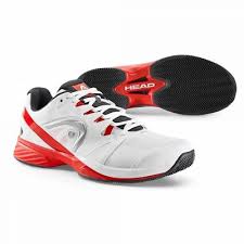 Pantofi tenis barbati Nzzzo Pro Clay 17, marime 45, alb-rosu, Head