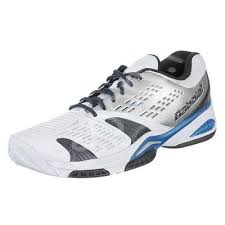 Pantofi sport barbati Babolat SFX All Court - alb/albastru