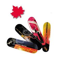 Placa skateboard din Artar Canadian dublu conkav