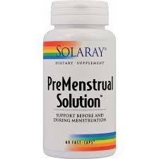 Premenstrual Solution, 60 capsule, Solaray