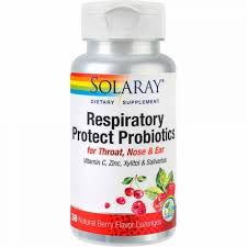 Respiratory Protect Probiotics, 30 comprimate, Solaray