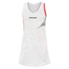 Rochie tenis fete Babolat Performance - alb