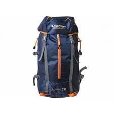 Rucsac drumetie Discovery Adventures Aguirre, 35L, albastru inchis