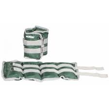 Saculeti cu nisip pentru fitness, 2x2kg, verde