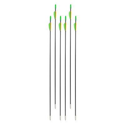 Sageti arc, fibra de sticla, Klarkson 30inch, 6 buc