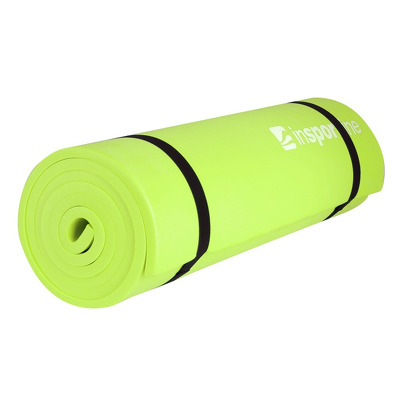 Saltea aerobic din spuma EVA, verde, 180x50x1cm, Insportline