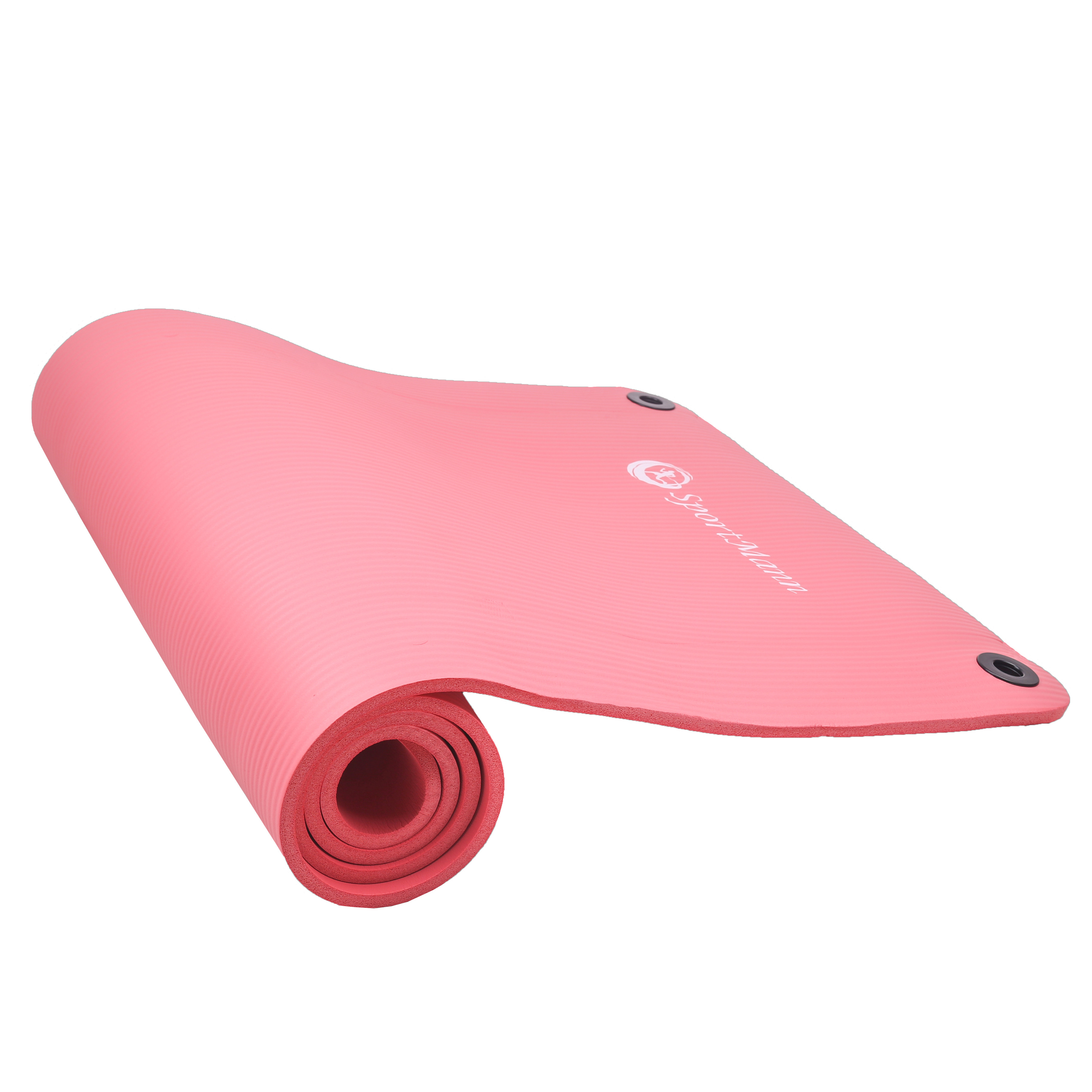Saltea exercitii fitness Profi, 180x60x1cm, roz, Sportmann