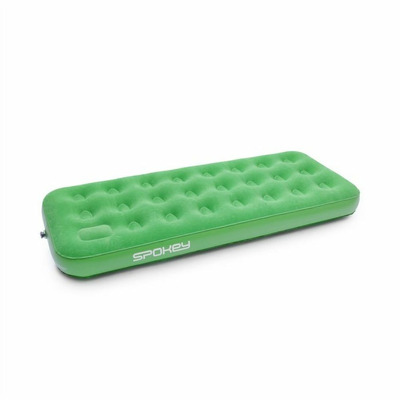 Saltea gonflabila camping cu pompa incorporata, 185x74x23, verde, Spokey