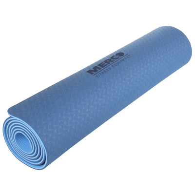 Saltea pentru yoga TPE II, 183x61cm, albastru