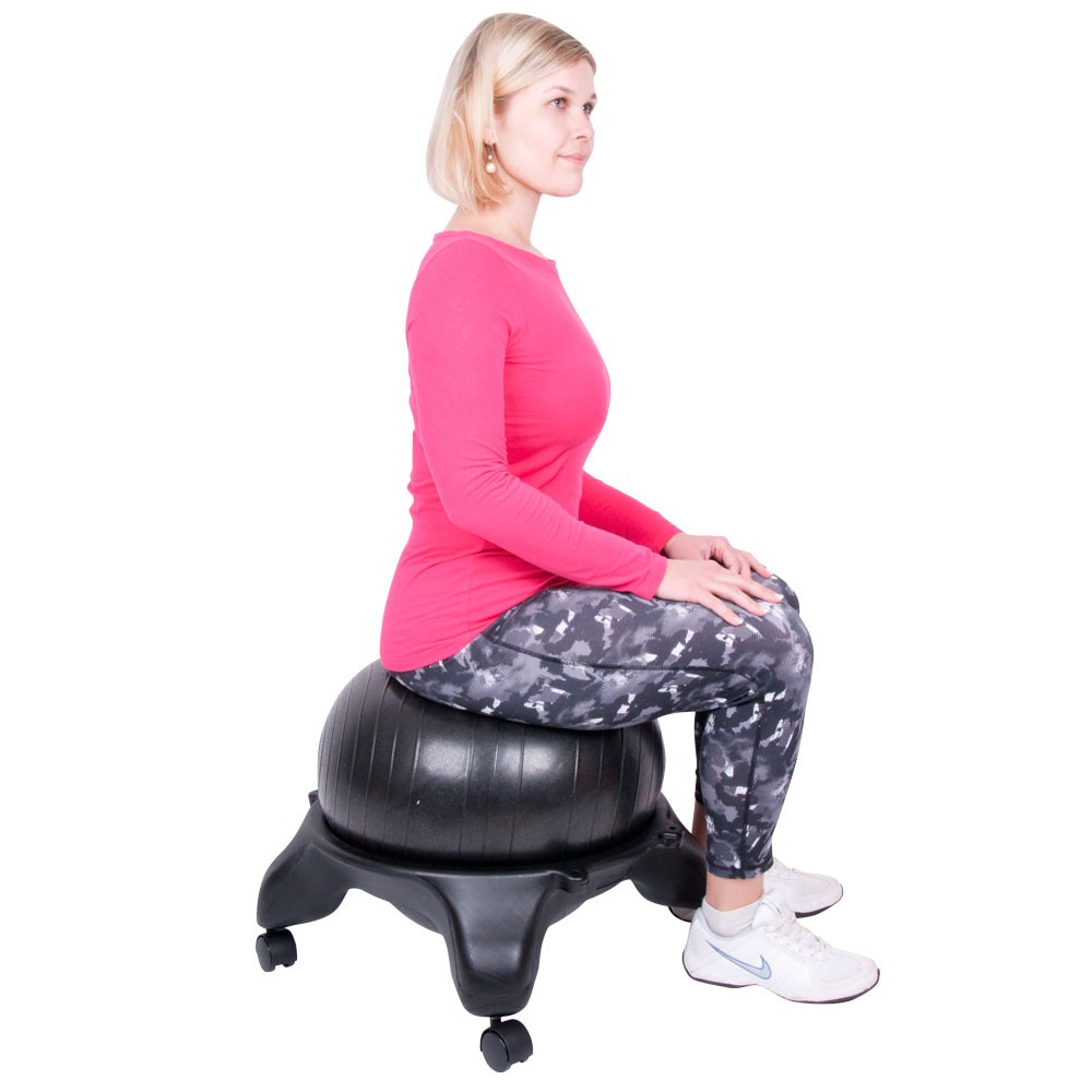 Scaun cu minge aerobic G-Chair Basic, Insportline