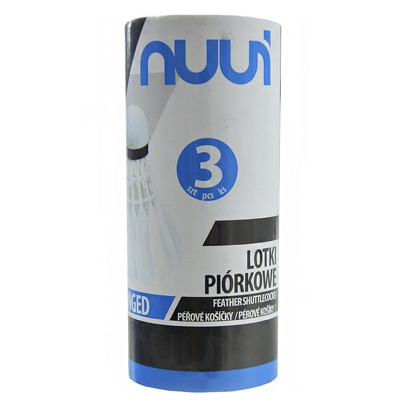 Set 3 fluturasi badminton din pene