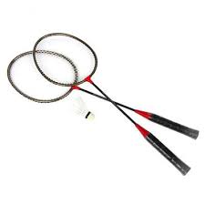 Set badminton, 2 rachete si fluturas Set badminton, 2 rachete si fluturas