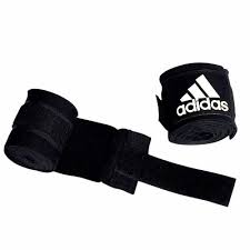 Set bandaje box elastice, 2.5m, negru, Adidas