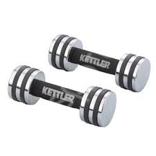 Set gantere cromate 2x3 kg, Kettler