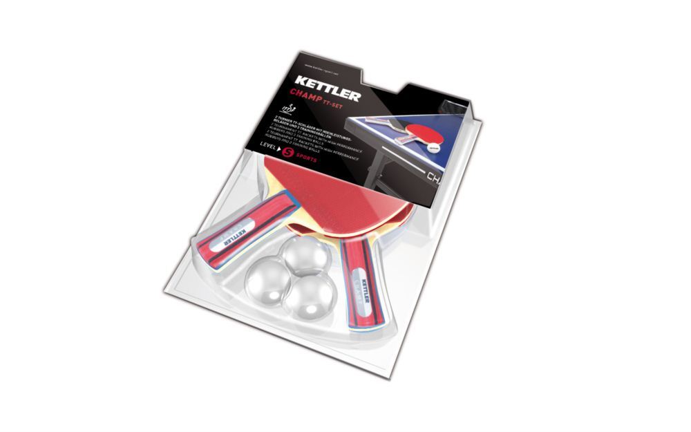 Set palete tenis de masa Champ, Kettler