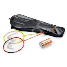 Set badminton cu rachete, fluturasi si husa. Head basic