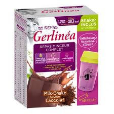 Shake de ciocolata, 150g, shaker cadou, Gerlinea