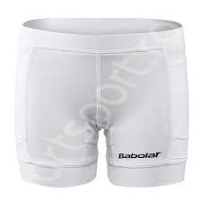 Short tenis fete Babolat Performance - alb