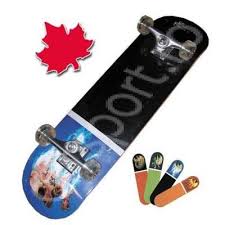 Skateboard  artar Skull