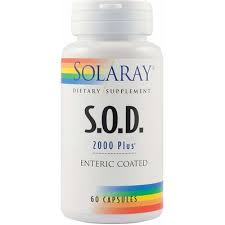 SOD 2000 Plus, 60 capsule, Solaray