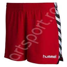 Sort de joc dama Hummel Stay Authentic - rosu