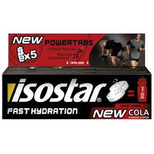 Tablete izotonice efervescente, 120g, aroma Cola, Isostar