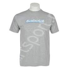 Tricou baieti Babolat Basic - gri