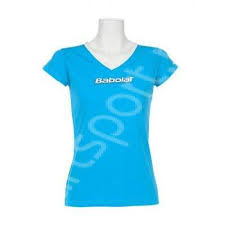 Tricou fete Babolat Training - albastru