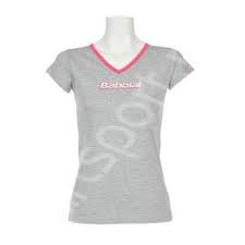 Tricou fete Babolat Training - gri