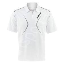 Tricou barbati polo Babolat Club - alb