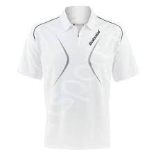 Tricou barbati polo Babolat Club - alb