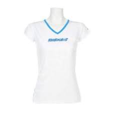 Tricou dama Babolat Training - alb