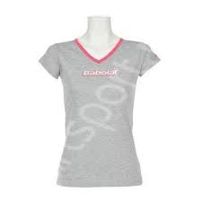 Tricou dama Babolat Training - gri