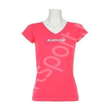 Tricou dama Babolat Training - roz